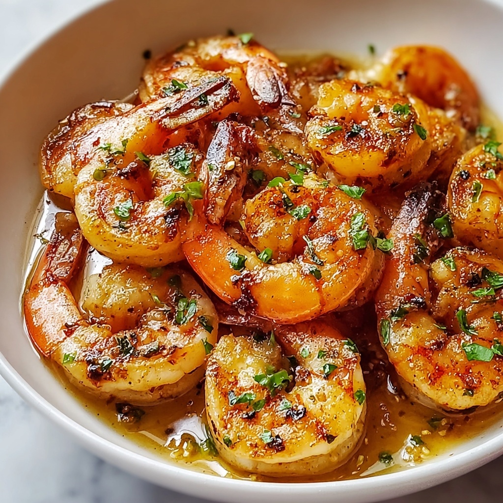 Hawaiian Garlic Shrimp with a Sweet Twist Recipe - Recipe Image