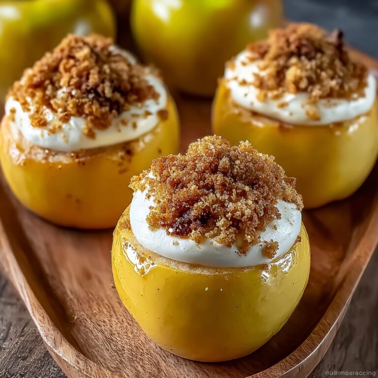 Irresistibly Creamy Cheesecake Stuffed Baked Apples Recipe