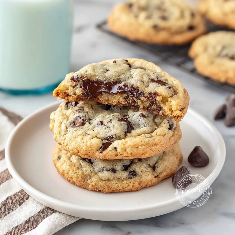 Ultra Thick and Chewy Chocolate Chip Cookies Recipe