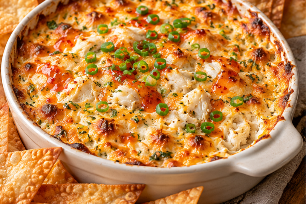 Baked Crab Rangoon Dip