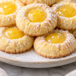 Lemon Curd Thumbprint Cookies