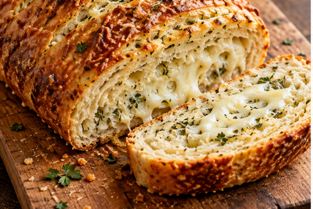 Italian Herb and Cheese Bread