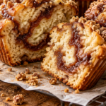 Apple Butter Swirl Muffins
