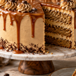 Caramel Coffee Latte Cake