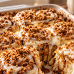 Biscoff Cookie Butter Cinnamon Rolls