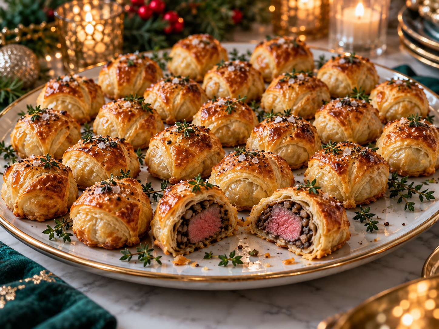 Mini Beef Wellington Bites