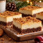 Gingerbread Cheesecake Bars